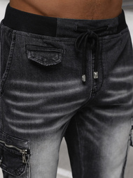 Pánské Džíny Jogger Černé OZONEE NB/MP0108N