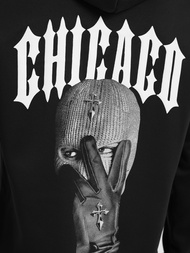 Pánská Mikina Černá OZONEE JS/21B1903/3