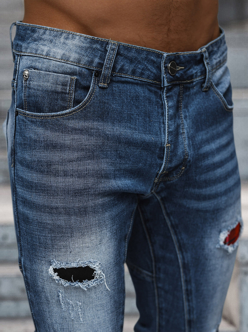 Pánské Džíny Modré OZONEE NB/MP0050B