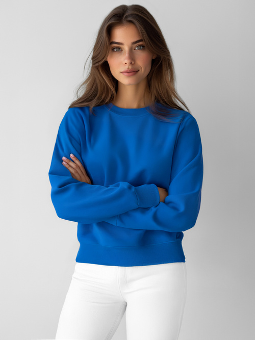 Dámská Mikina Modrá OZONEE JS/W01Z