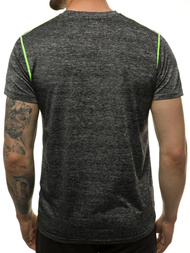 Pánské Tričko Grafitové OZONEE JS/KS2104Z