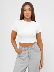 Dámské Tričko Bílé OZONEE JS/96T666/1