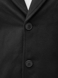 Pánský Kabát Černý OZONEE JS/79M3127Z