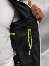 Pánská Softshellová Bunda Černá OZONEE JS/5M3105/392Z