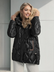 Dámská Bunda Černá OZONEE O/5M3226/392Z