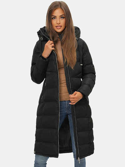 Dámská Bunda Černá OZONEE JS/M736/392Z