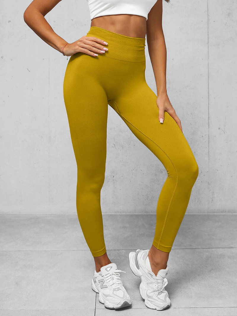 Dámské Legíny Žluté OZONEE O/SY2325