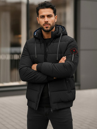 Pánská Zimní Bunda Černá OZONEE JS/31M5031/392Z