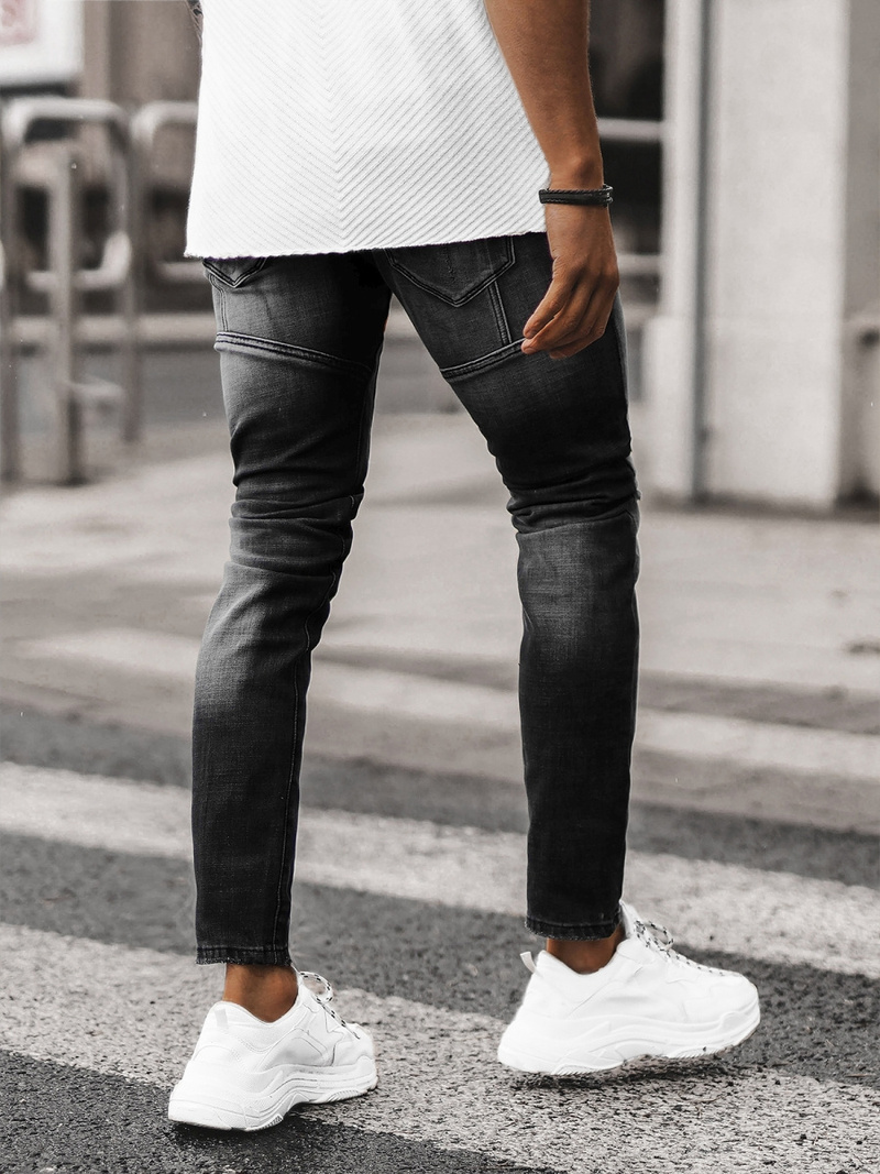 Pánské Džíny Černé OZONEE NB/MP0047NZ