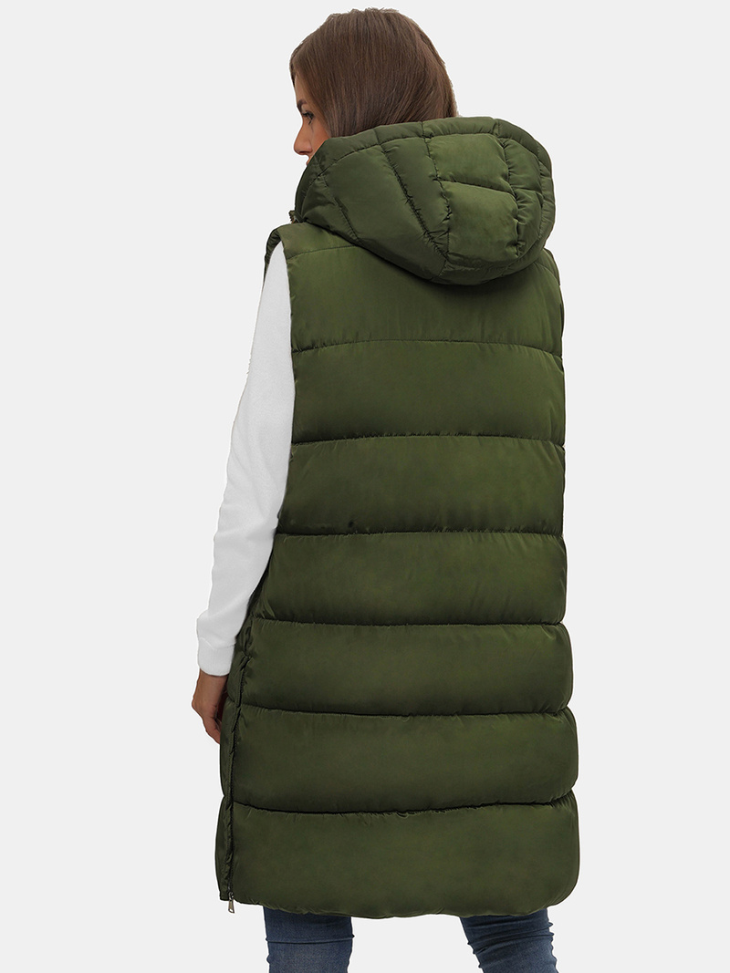 Dámská Vesta Zelená OZONEE O/81276