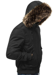 Pánská Bunda Černá OZONEE O/99122