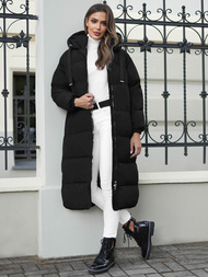 Dámská Bunda Černá OZONEE JS/5M3163/392Z