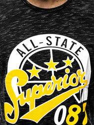 Pánské Tričko Černé OZONEE JS/KS2043Z