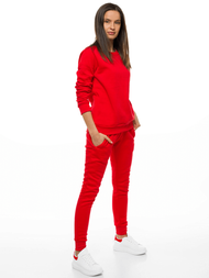 Dámské tepláky Červené OZONEE JS/CK01