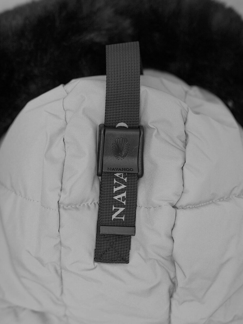 Dámská Bunda Šedé OZONEE O/W377Z