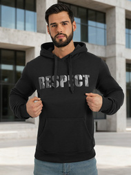 Pánská Mikina Černá OZONEE JS/8B1759/3