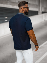 Pánské Polo Tričko Námořnická Modřá OZONEE O/DA803