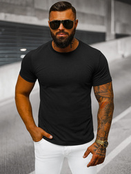 Pánské Tričko Černé OZONEE JS/712005Z 