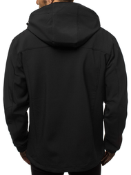 Pánská Bunda Softshell Černo-Červená OZONEE GE/12269