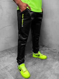 Pánské Tepláky Černé OZONEE JS/AM126Z