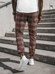 Pánské Chino Kalhoty Barevné OZONEE DJ/2284/22Z