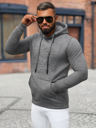 Pánská Mikina Grafitová OZONEE NB/MF2012