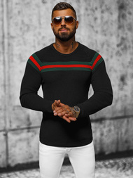 Pánský Svetr Černý OZONEE L/2457Z