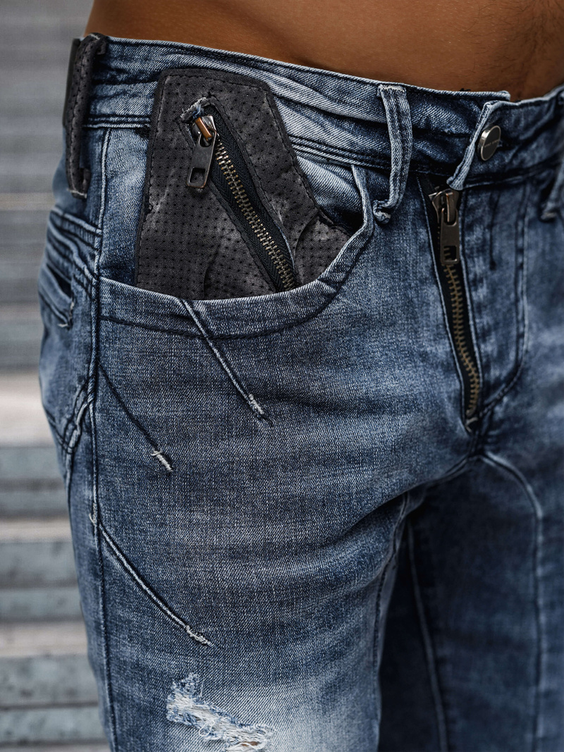 Pánské Džíny Modré OZONEE NB/MP0045B