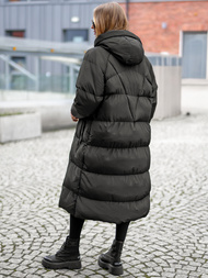 Dámská Bunda Černá OZONEE JS/5M3163/392Z