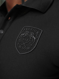 Pánské Polo Tričko Černé OZONEE NB/MT3142