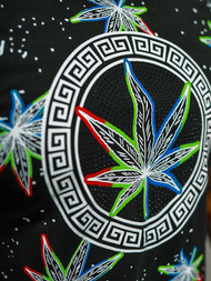 Pánské Tričko Černé OZONEE O/T136/3