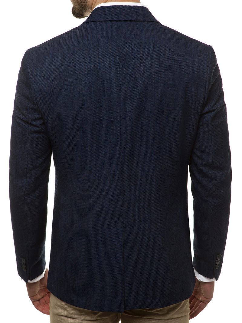 Pánské Sako Námořnická Modřá OZONEE H/28