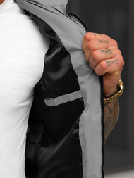 Pánská Vesta Šedá OZONEE JS/31M5065/128