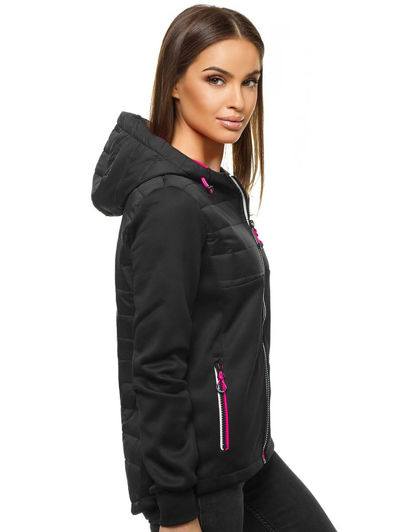 Dámská bunda Černá OZONEE JS/KSW4010