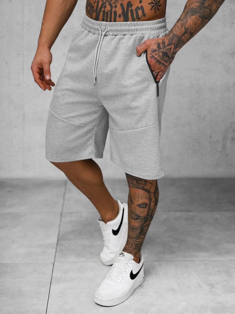 Pánské kraťasy šedý OZONEE JS/15K1822/2