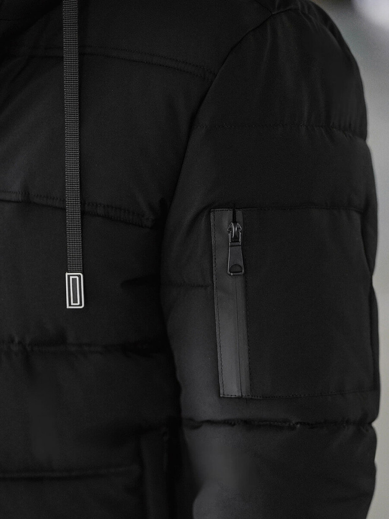 Pánská Bunda Černá OZONEE JS/31M5003Z