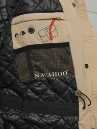 Dámská Bunda Béžová OZONEE O/W377Z