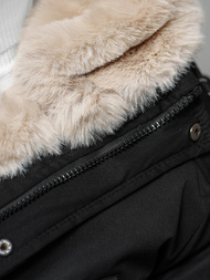 Pánská Zimní Bunda Černá OZONEE JS/5M120/392