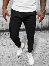 Pánské Kalhoty Jogger Černé OZONEE O/G3043