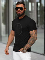 Pánské Tričko Černé OZONEE NB/MT3151