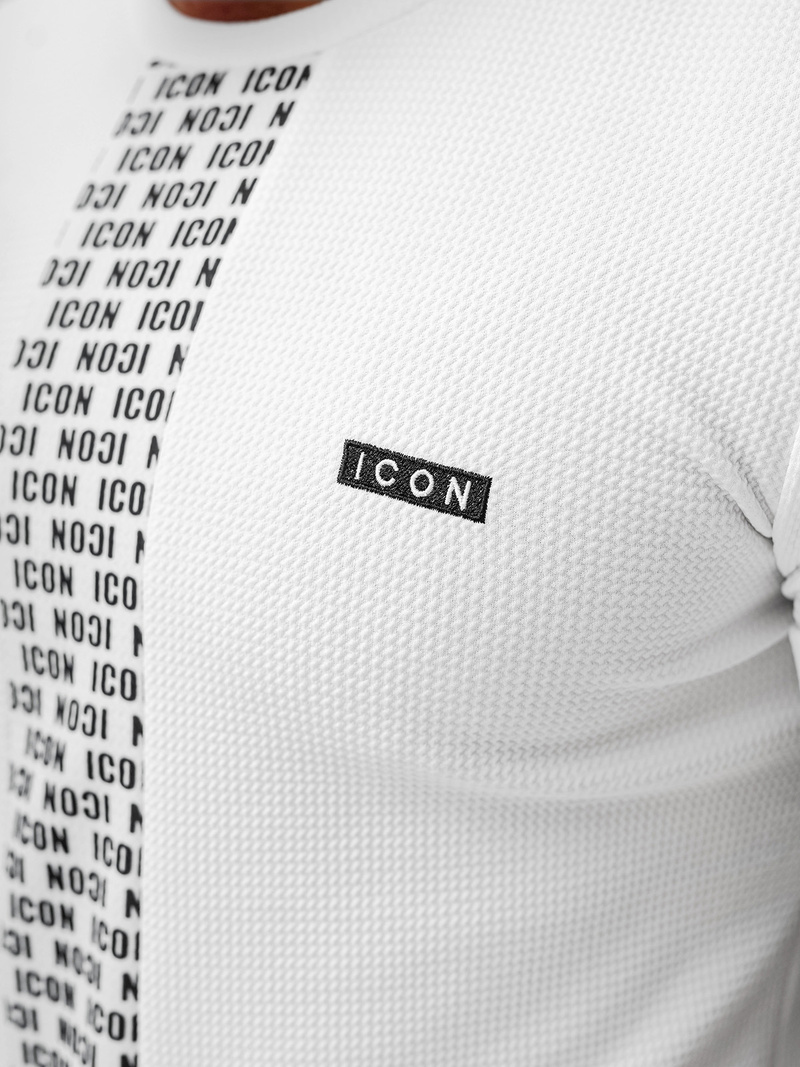 Pánské Tričko Bílé OZONEE O/B1211