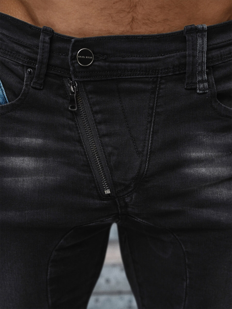 Pánské Džíny Černé OZONEE NB/MP0025NZ