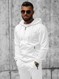 Pánská Tepláková Souprava Bílý OZONEE O/3A162