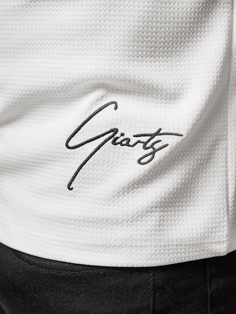 Pánské Tričko Bílé OZONEE O/L1192