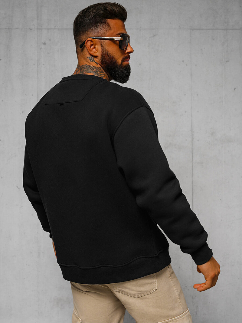 Mikina Černá OZONEE O/SWE23055