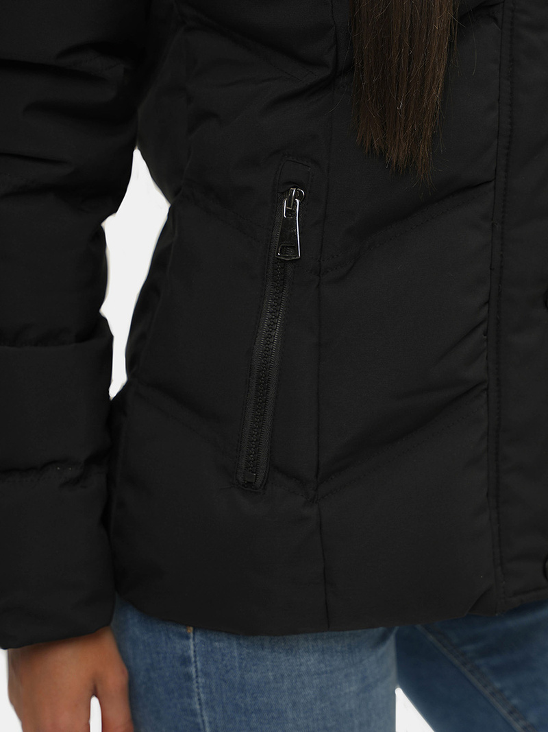 Dámská Zimní Bunda Černá OZONEE JS/M9057/392