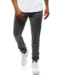 Pánské Tepláky Grafitovo-Černý OZONEE JS/JZ11006