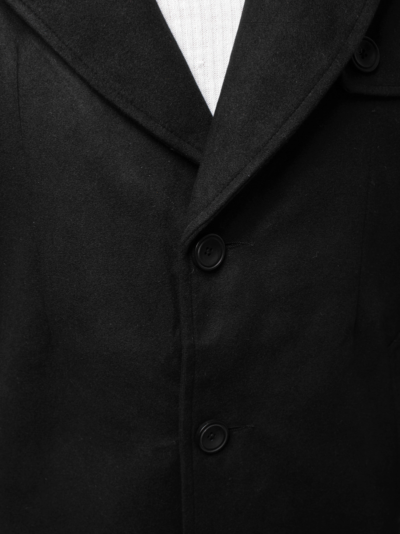 Pánský Kabát Černý OZONEE N/5922Z