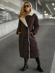 Dámská Bunda Čokoláda OZONEE JS/16M9168/158