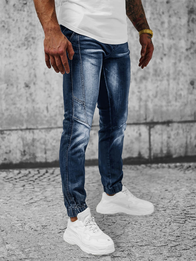 Pánské Džíny Jogger Tmavě-Modré OZONEE NB/MP0115BS